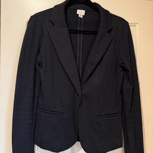 Target A New Day Jersey Knit Black Blazer